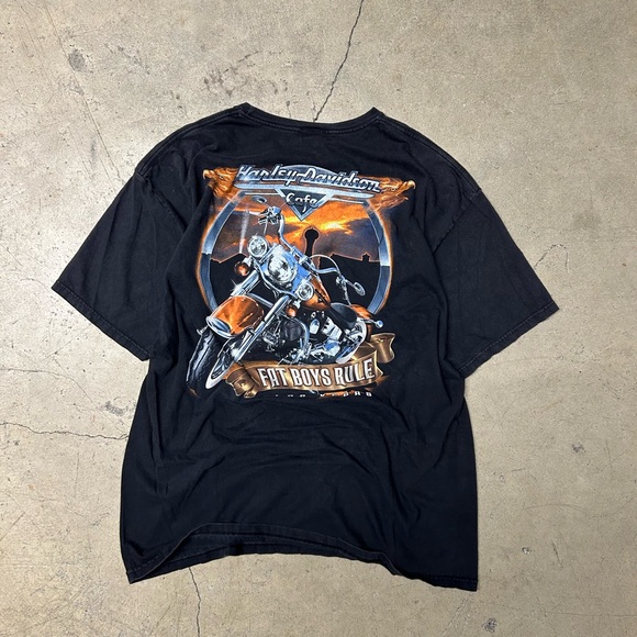 Vintage Harley Davidson Cafe tee - Picture 1 of 5